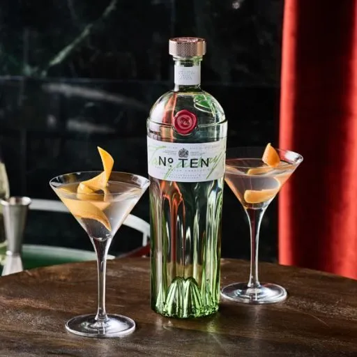 Tanqueray No. TEN com fruta