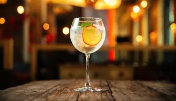 Imagem de um Gin Tônica
